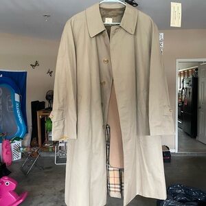 Burberry trench coat and liner